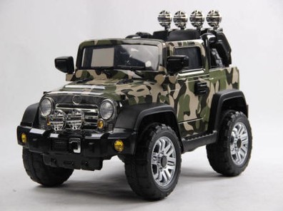 JEEP WRANGLER STYLE  VERDE CAMUFLAJE