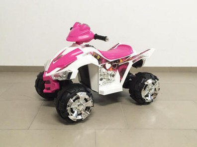 QUAD 12V DOBLE VELOCIDAD ROSA